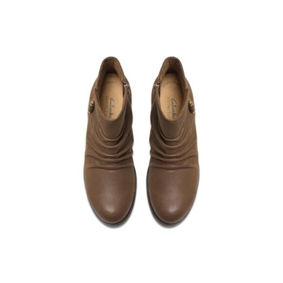 Clarks Charlten Rosa Women's Boots Mushroom Nubuck : 12 B - Medium, NIB - Picture 14 of 16